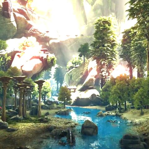 绝美乐园暗藏杀机，TGS 2017《方舟：生存进化》恐龙世界惊悚启航