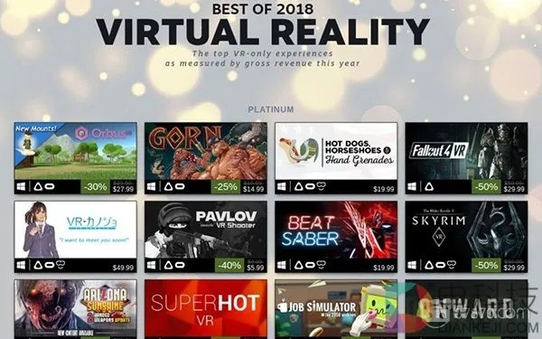HTC Vive新内容盘点：Steam平台十大爆款推荐来袭，体验升级！
