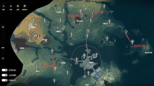 《鸣潮》红名BOSS藏身地图大揭秘!速来挑战! 《鸣潮》红名BOSS藏身地图大揭秘!速来挑战!