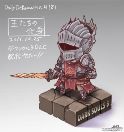 糙汉魅力萌动，《黑暗之魂》Q版角色新解读