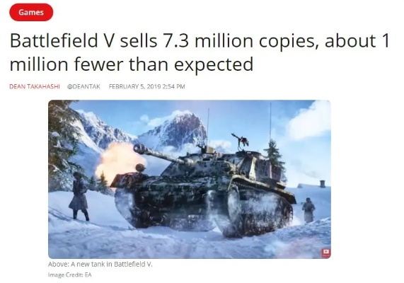 《战地1》日本热销，TSUTAYA销量榜新锐崛起