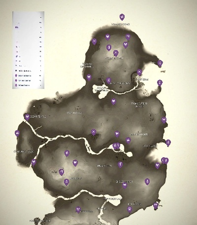 对马岛之魂俳句分布攻略：一网打尽绝美诗意地点