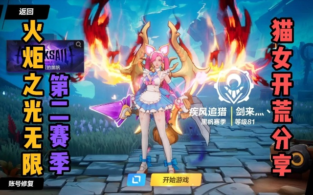 《火炬之光无限》猫女开荒必备攻略！高效升级技巧揭秘