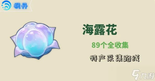《原神》海露花高效采集攻略，解锁神秘新价值