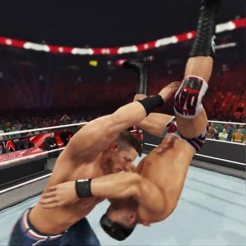 重磅角色首曝！《WWE 2K17》彩绘海报惊艳亮相，全新价值震撼来袭