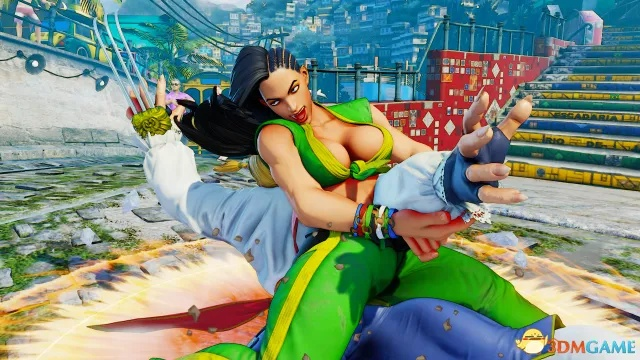 柔术女神惊艳亮相！《街头霸王5》松田劳拉宣传片大揭秘，绝美新价值！