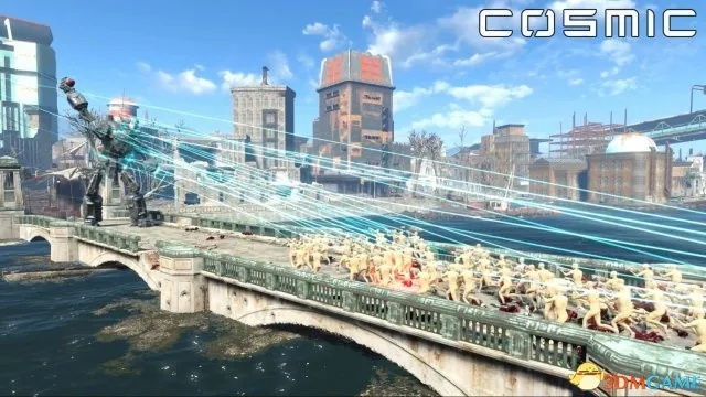 辐射4史诗对决：两万机器人军团逆袭突袭者震撼来袭