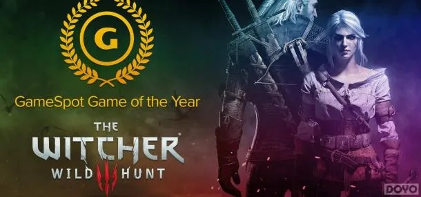 年度巅峰巨作揭晓，《巫师3》荣登GameSpot25大游戏榜首！