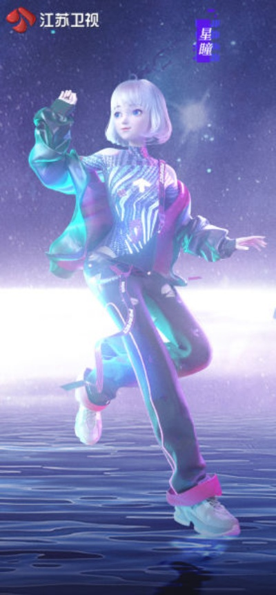 星瞳幻雨伞舞双人萝莉版，梦幻联动新体验