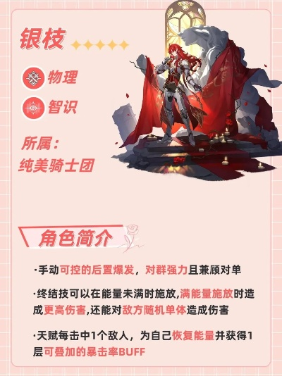 银枝成长攻略：深度解析《崩坏星穹铁道》全新培养秘籍