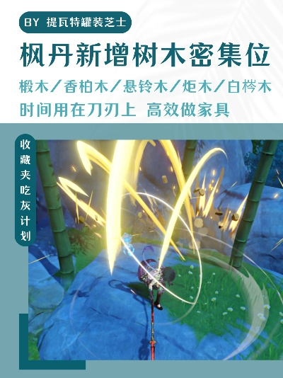 枫丹木材搜集攻略：揭秘高效采集秘境