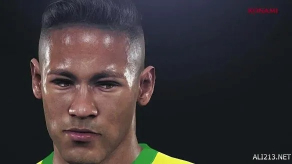 足球巨星内马尔代言，实况2016封面新篇章震撼来袭