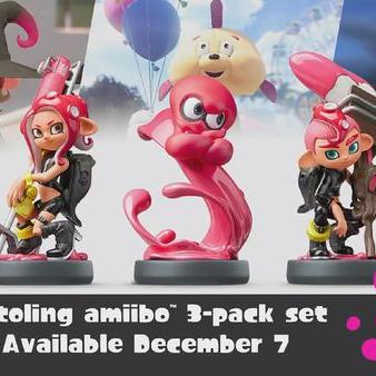 《喷射美少女》amiibo手办即将发售！独家揭秘！