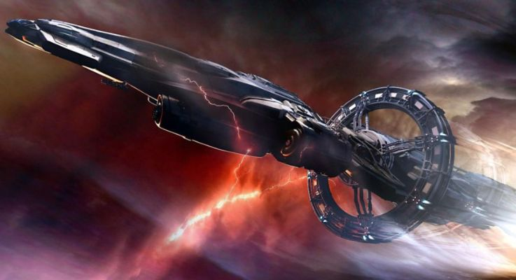 虫洞穿梭星际公民，飞船激战太空新纪元