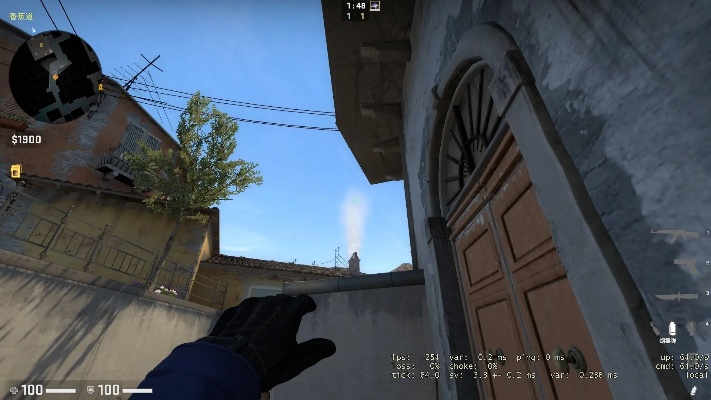 CSGO2炼狱小镇B区烟位攻略：进攻道具必看点位