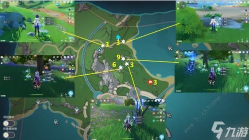 《原神》4.0枫丹海露花攻略：高效采集路线大揭秘！