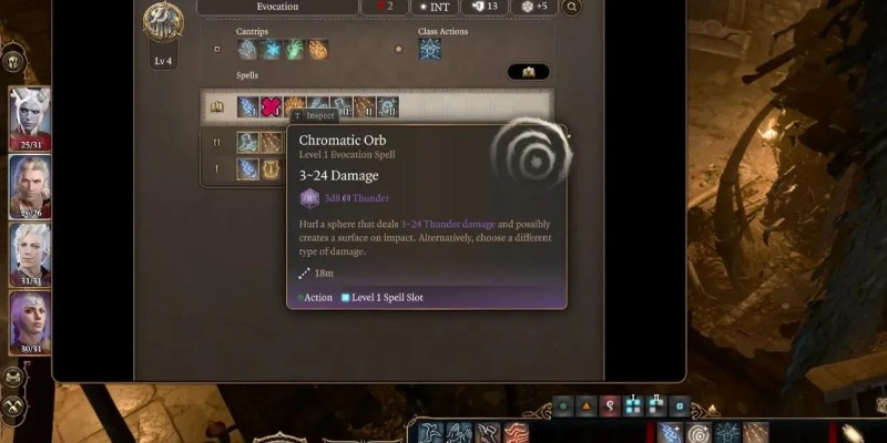 《博德之门3》新手必备！10大稳定法术攻略，轻松升级必备秘籍