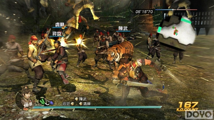 《真三国无双7with猛将传》激战画面，畅快淋漓体验新巅峰