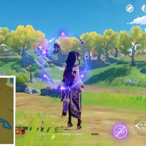 探秘《原神》传心同视Day1：动物点位奇遇记