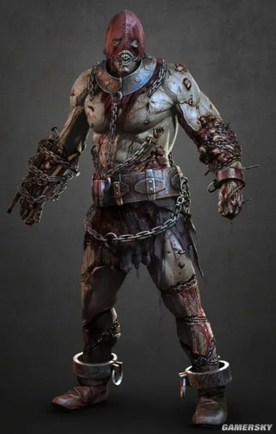 铁链束缚显威猛，钢钉入肉显地狱指挥官残酷美学