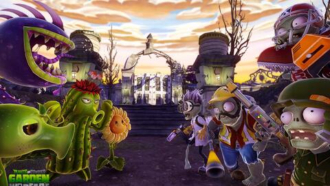 植物大战僵尸：花园战争，笑爆你的植物大战僵尸新篇章