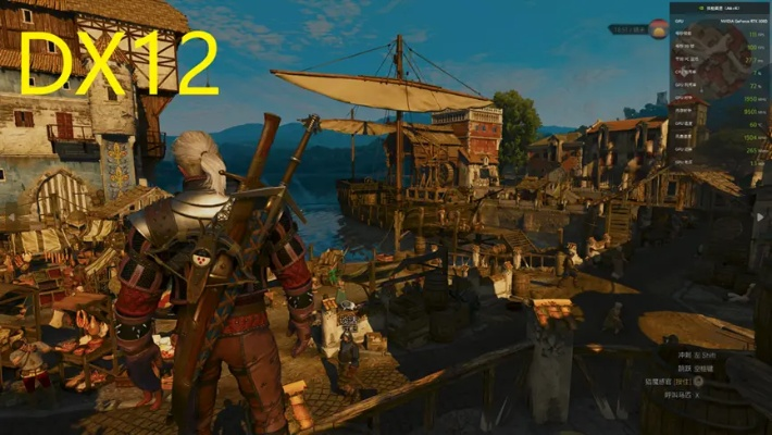 次世代《巫师3》帧率30+，物理破坏力MAX革新体验