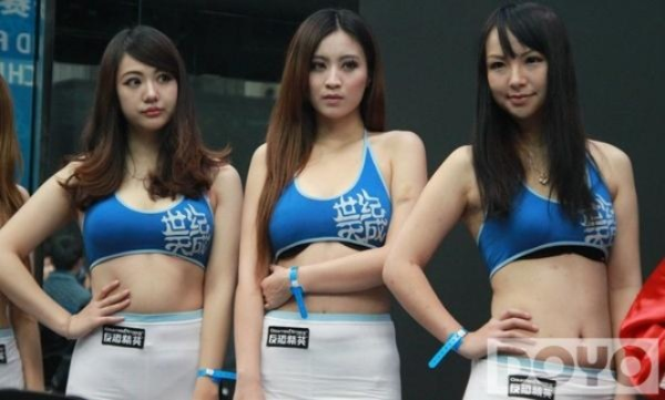 WCG2012盛况：性感女神齐聚，制服诱惑，黑丝诱惑，视觉盛宴！