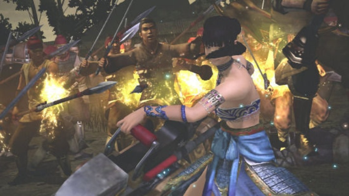 《真三国无双6：帝国》女将风采惊艳，肚兜裹胸展现独特魅力