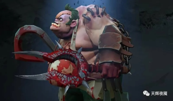 《李逵附体裂嘴屠夫》DotA2粉丝艺术图新视角解析