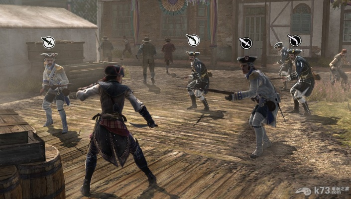 《刺客信条3》与《解放》全新截图，揭秘历史与自由新篇章