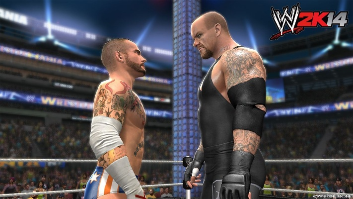 《WWE 2K14》独家首发，震撼揭晓全新游戏力作