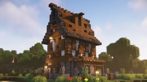 《石器时代矮人铁匠屋建造攻略：Minecraft独家教程》