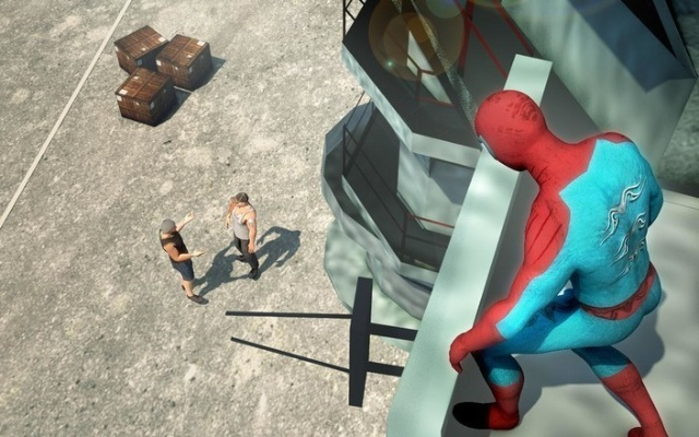 《蜘蛛侠湖畔英雄救公交》