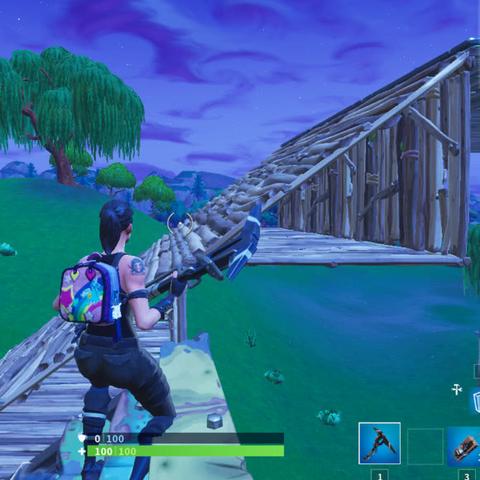 《堡垒之夜》斜板搭建技巧全解析！独家攻略！