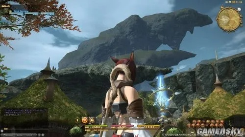 《最终幻想14》美女小心走光！6月开测，抢先体验重生国度