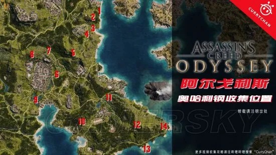 奥德赛全收集攻略揭秘：奥利哈钢与传奇宝箱一网打尽