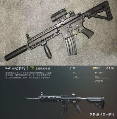 绝地求生武器原型深度解析，射击效果视觉盛宴鉴赏