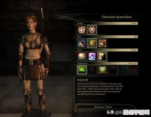 《龙腾世纪：起源》角色打造秘籍深度解析，解锁个性定制新境界