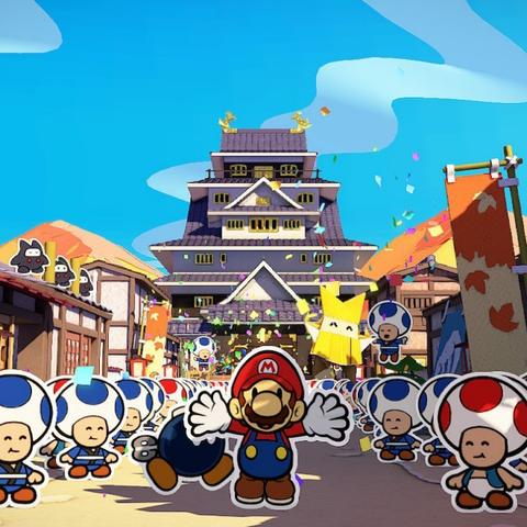 《纸片马里奥》全攻略揭秘：奇诺比奥宝藏与隐藏砖位深度解析