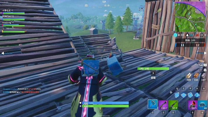 《堡垒之夜》五连板搭法揭秘：掌握精髓，轻松上分攻略！