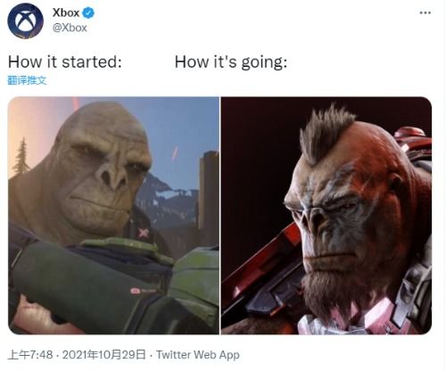 《光环：无限》鬼面兽新演示：颜值飙升，胡须新造型亮相！