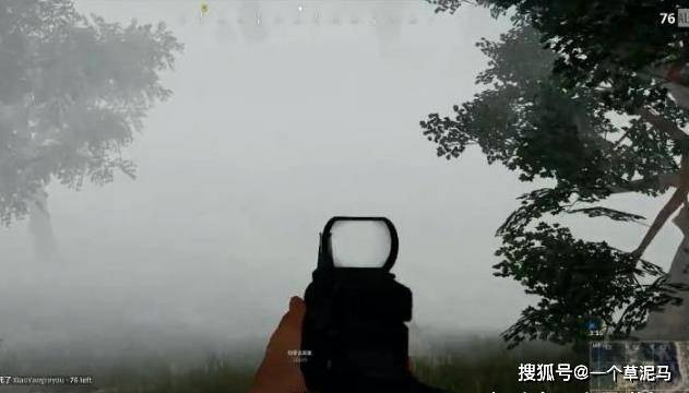 《绝地求生》雾中狙击：蹲点阴人，吃鸡更轻松