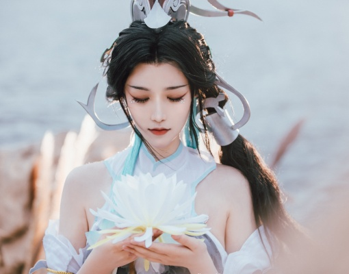 《王者荣耀》大乔cosplay：白鹤梁神女coser惊艳亮相