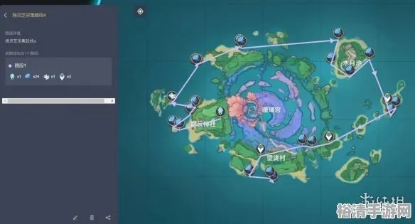 金苹果群岛海灵芝攻略：高效收集路线大揭秘！