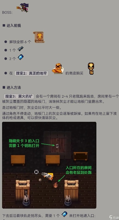 《挺进地牢》全关卡攻略揭秘：高效通关秘籍大公开