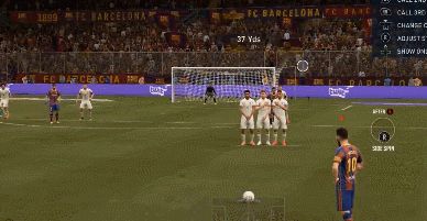 《FIFA17》五星技巧揭秘：大力任意球踢法全解析