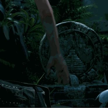 《古墓丽影崛起》实机演示：劳拉冰原狼怒射瞬间！