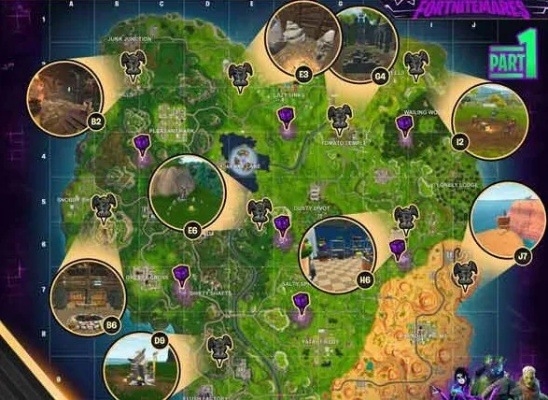 《堡垒之夜》石首视角揭秘：探索神秘地点攻略指南