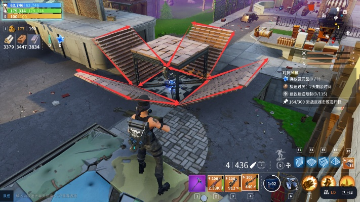 《堡垒之夜》PVE雷达塔高效建造攻略，揭秘全新建造技巧