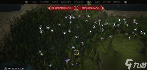 《霍格沃茨之遗》宝藏图攻略：解锁全藏宝图秘境技巧